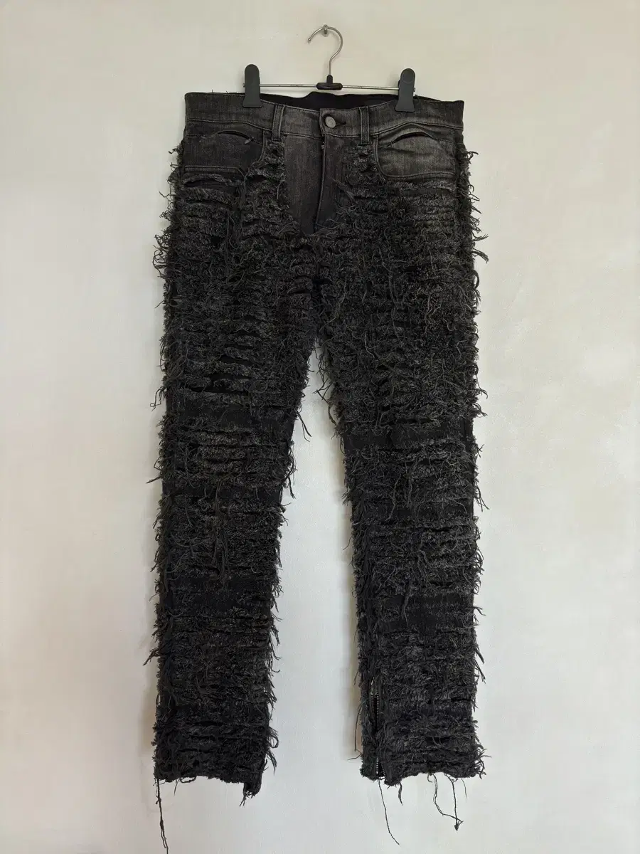 Blackmeans x alyx distressed denim